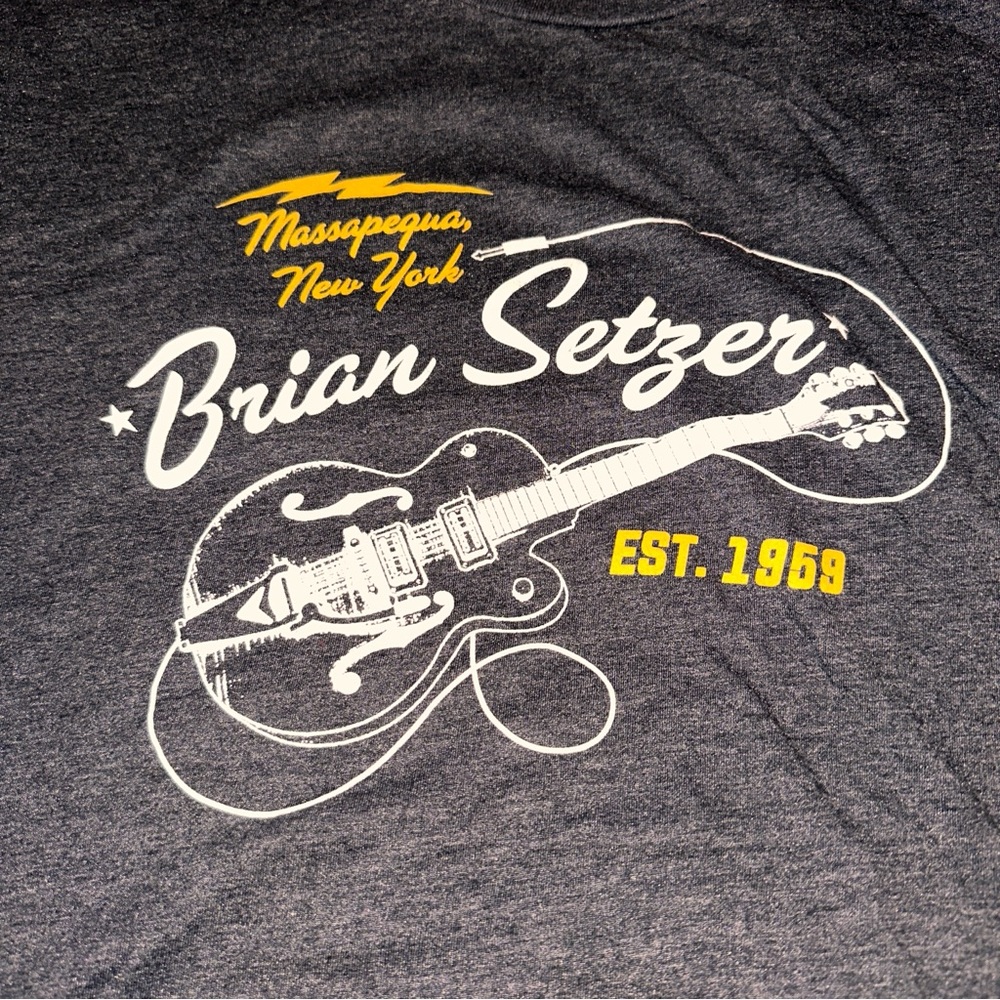 Brian Setzer concert t shirt XL - Picture 3 of 4
